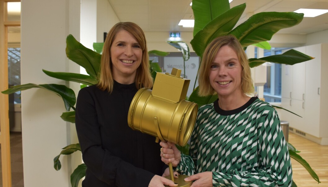 Merte Øino og Hilde Brønlund med Merte Øino og Hilde Brønlund med