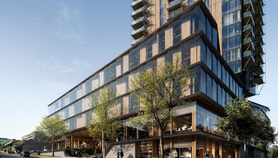 STØRST: Canada Earth Tower skal varmes opp med jordvarme, luft-til-luft-varmepumper og solceller. STØRST: Canada Earth Tower skal varmes opp med jordvarme, luft-til-luft-varmepumper og solceller.