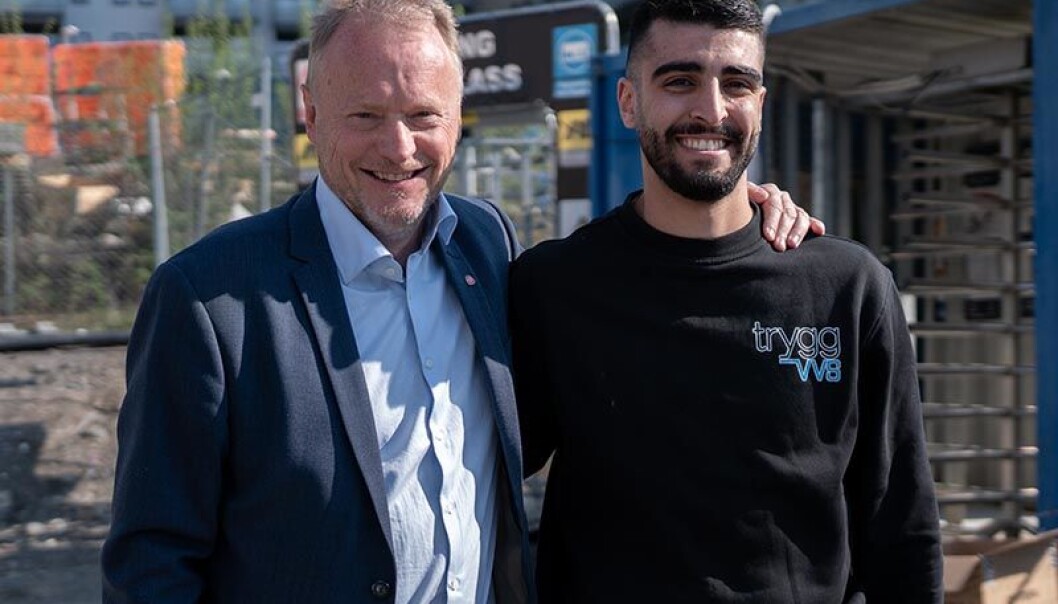 Oslos byrådsleder Raymond Johansen har selv bakgrunn som rørlegger. Under lanseringen av årets kampanje møtte han Norges yngste rørleggermester Hussain Fares fra Oslo. Oslos byrådsleder Raymond Johansen har selv bakgrunn som rørlegger. Under lanseringen av årets kampanje møtte han Norges yngste rørleggermester Hussain Fares fra Oslo.