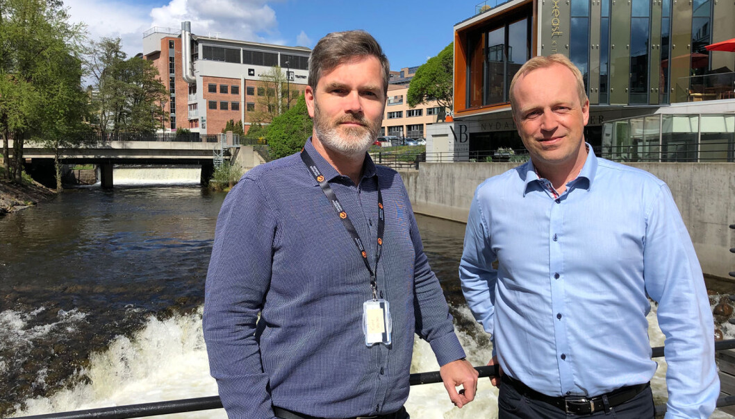 Tomas Bøhler Torsen og Olav Struksnes fra Erichsen & Horgen FOTO: Erichsen & Horgen Tomas Bøhler Torsen og Olav Struksnes fra Erichsen & Horgen FOTO: Erichsen & Horgen