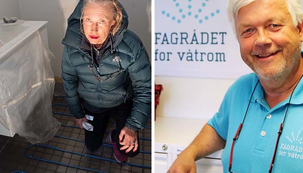 AVVISER: Daglig leder Cato Ove Karlsen i Fagrådet for våtrom forteller at Bygg & VVS Garanti, som gjorde arbeidene hjemme hos Reidun Knutsen, er godkjent etter Våtromsnormen som prosjekterende, men ikke som utførende. AVVISER: Daglig leder Cato Ove Karlsen i Fagrådet for våtrom forteller at Bygg & VVS Garanti, som gjorde arbeidene hjemme hos Reidun Knutsen, er godkjent etter Våtromsnormen som prosjekterende, men ikke som utførende.