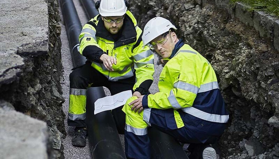 Bruken av fjernvarme og fjernkjøling vokser i byene i Norge, viser nye tall fra SSB Foto: Fortum Oslo Varme. Bruken av fjernvarme og fjernkjøling vokser i byene i Norge, viser nye tall fra SSB Foto: Fortum Oslo Varme.