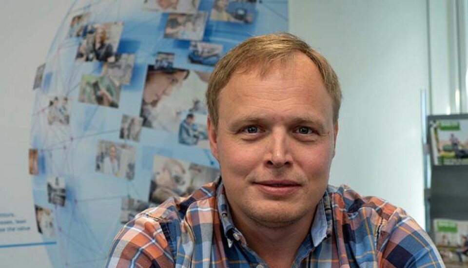KURS: Salgs- og markedssjef Kristian Bakkeng i Bosch Termoteknikk ønsker seg flere på kurs.