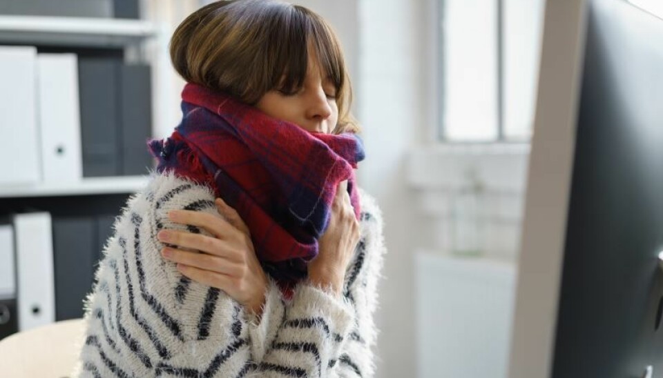 Kvinner presterer best når de ikke fryser. Bilde fra Shutterstock.
