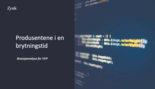 OPTIMISTER: Produsentene ser positivt på fremtiden, viser undersøkelsen blant VVP-medlemmene.
Med egne merkevarer blir det til at man konkurrerer med sin egen kunde.
Bjarne Haugland OPTIMISTER: Produsentene ser positivt på fremtiden, viser undersøkelsen blant VVP-medlemmene.
Med egne merkevarer blir det til at man konkurrerer med sin egen kunde.
Bjarne Haugland