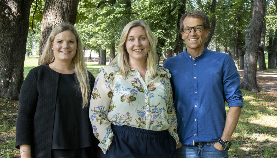 Fra venstre: Vera Victoria Hellem, Helene Stamnes og Thomas Øiestad. Fra venstre: Vera Victoria Hellem, Helene Stamnes og Thomas Øiestad.