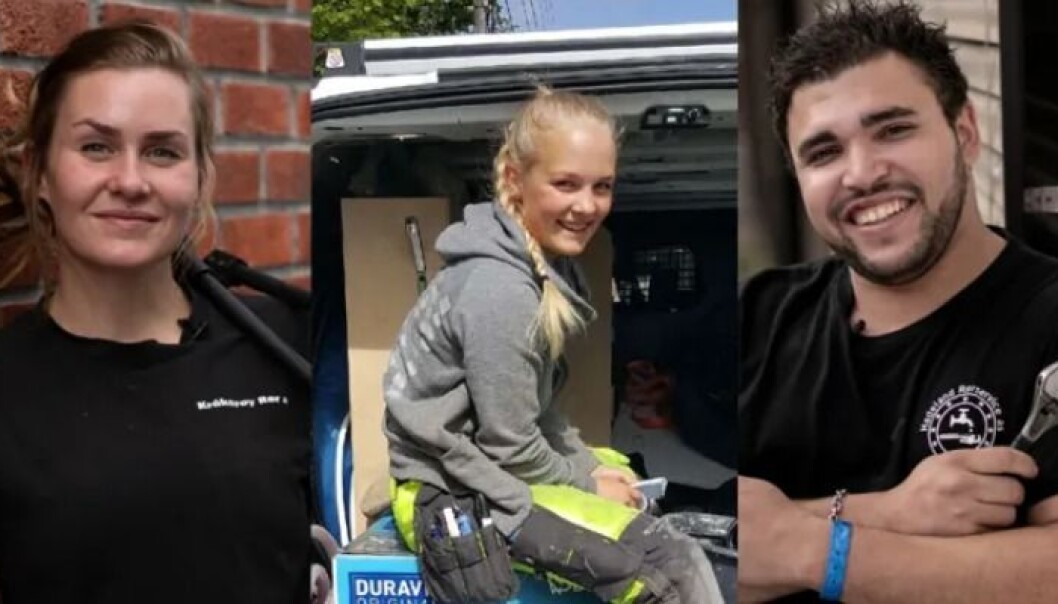 Camilla Cox fra Kråkerøy Rør,
Frøya Kjellevold fra Hagenes AS og
Kais Ibdah fra Hadeland Rørservice AS er årets finalister. Camilla Cox fra Kråkerøy Rør,
Frøya Kjellevold fra Hagenes AS og
Kais Ibdah fra Hadeland Rørservice AS er årets finalister.