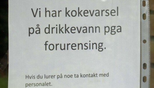 VARSEL: Kokevarslene har kommet flere ganger, men rørleggerne blir ikke berørt. VARSEL: Kokevarslene har kommet flere ganger, men rørleggerne blir ikke berørt.