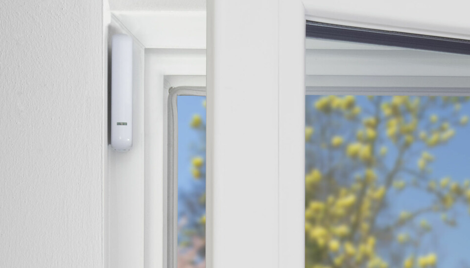 xComfort Door/Window Sensor – Window Application. Foto: Eaton
