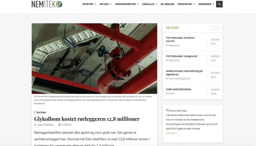 ANKES: Vannskadene på Ullevål sykehus havner i Borgarting lagmannsrett. ANKES: Vannskadene på Ullevål sykehus havner i Borgarting lagmannsrett.