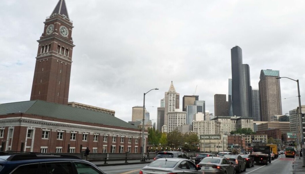 UJEVNT: Bygningene er energisnillere når de er omtrent jevnhøye, viser erfaringene her fra Seattle. UJEVNT: Bygningene er energisnillere når de er omtrent jevnhøye, viser erfaringene her fra Seattle.