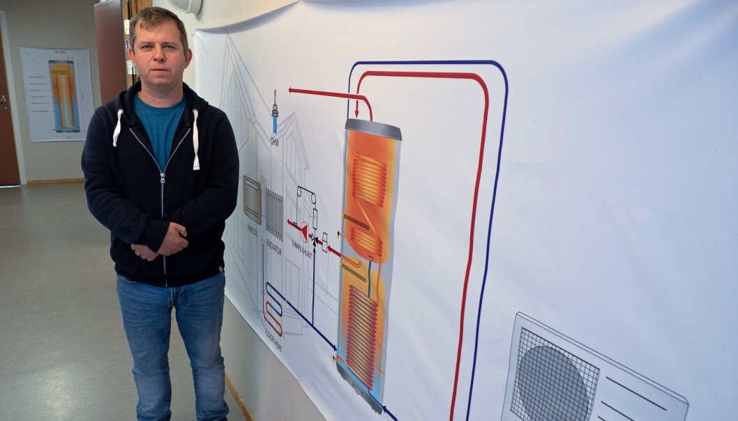 ADVARER: Lars Hansen advarer mot legionellafare i vanlige beredere. ADVARER: Lars Hansen advarer mot legionellafare i vanlige beredere.