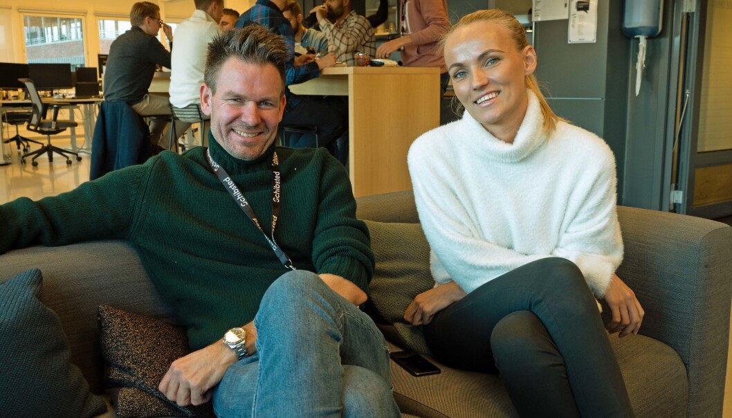 RYDDER OPP: Håvard Bungum og Sandra Erdal har tro på nye seriøsitetskrav til den som skal gi tilbud på en våtromsjobb. RYDDER OPP: Håvard Bungum og Sandra Erdal har tro på nye seriøsitetskrav til den som skal gi tilbud på en våtromsjobb.