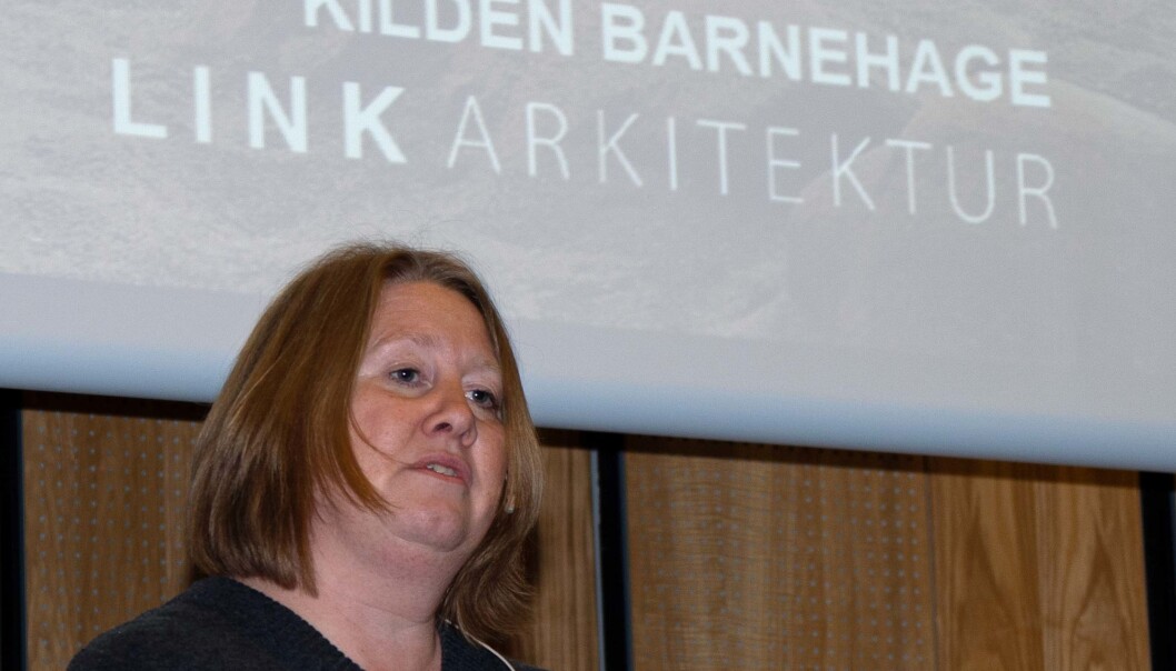 KOMPAKT: Ingunn Jensen tegnet barnehage med kompakt form og færrest mulig kuldebroer for å få ned energibruken. KOMPAKT: Ingunn Jensen tegnet barnehage med kompakt form og færrest mulig kuldebroer for å få ned energibruken.