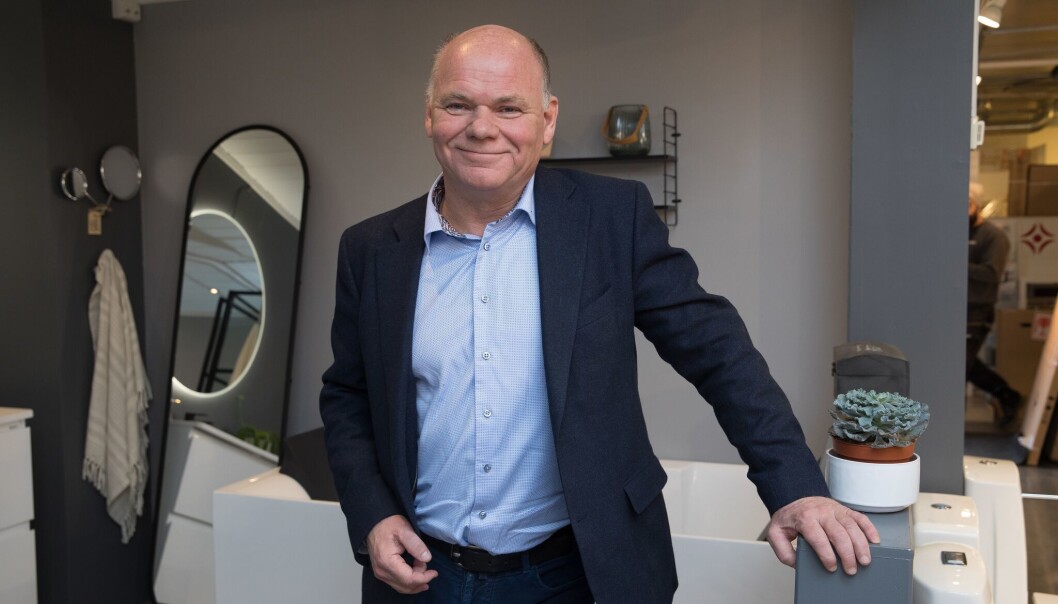 Thorbjørn Theie, adm. dir. i VVS Norge. Thorbjørn Theie, adm. dir. i VVS Norge.
