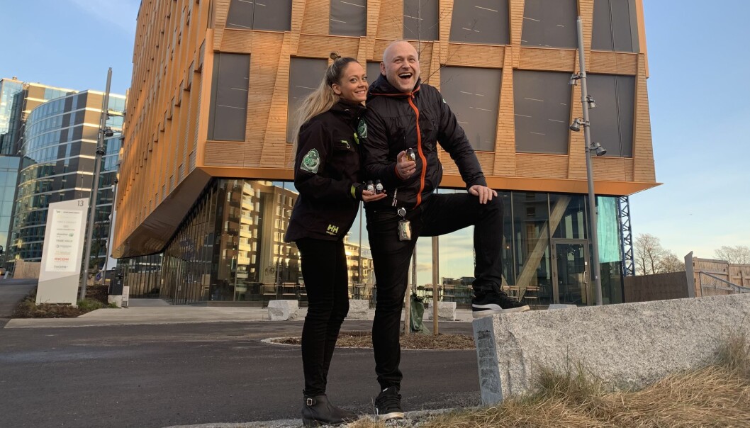 REKORDÅR: Olav Birknes og Kaja Foss Austnes i Eco-1 kan glede seg over rekordår, flere ansatte og nye lokaler. REKORDÅR: Olav Birknes og Kaja Foss Austnes i Eco-1 kan glede seg over rekordår, flere ansatte og nye lokaler.