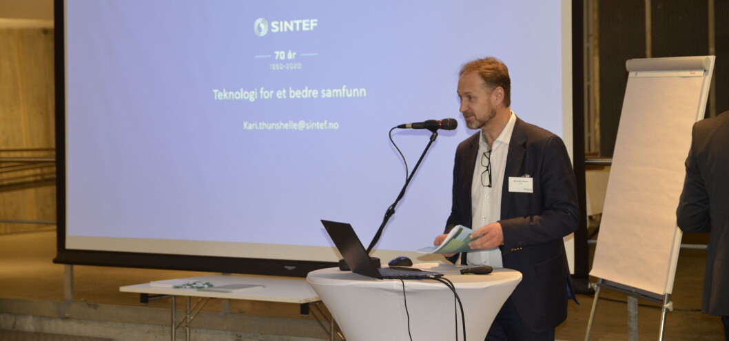 Jan-Erik Kleven, daglig leder i Camfil på ERFA-konferansen 2020. Jan-Erik Kleven, daglig leder i Camfil på ERFA-konferansen 2020.