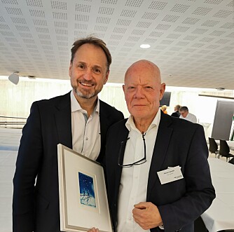 Jan-Erik Kleven og Aksel Smith med Bidragsprisen 2019 Jan-Erik Kleven og Aksel Smith med Bidragsprisen 2019