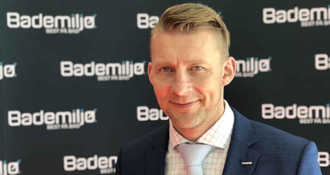 SAMLER KJEDEN PÅ VVS-DAGENE: Bademiljø-sjef Erlend Berg ser frem til flere lanseringer på VVS-dagene i oktober. SAMLER KJEDEN PÅ VVS-DAGENE: Bademiljø-sjef Erlend Berg ser frem til flere lanseringer på VVS-dagene i oktober.