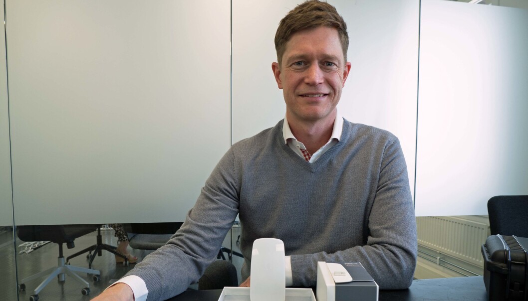 VEKSTVINNER: Ole Petter Novsett og Disruptive Technologies er en av sju sensor-, smarthjem- og bygningsenergibedrifter på listen over de femte teknologiselskapene som vokser raskest. VEKSTVINNER: Ole Petter Novsett og Disruptive Technologies er en av sju sensor-, smarthjem- og bygningsenergibedrifter på listen over de femte teknologiselskapene som vokser raskest.