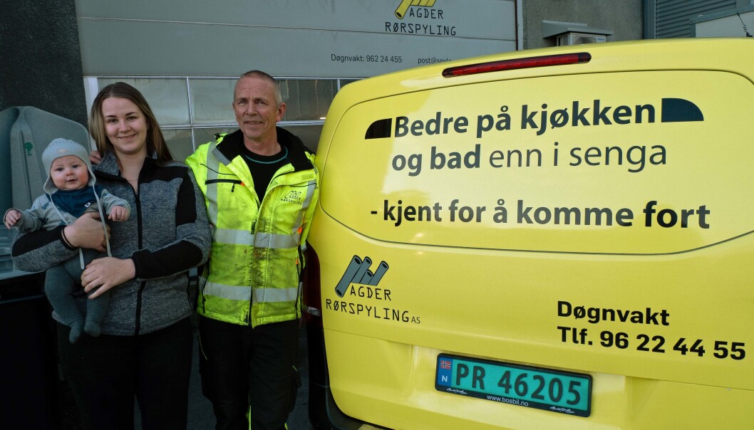 KOM FORT: Tre generasjoner med rask reaksjon – Torje, Sofie og Petter Langholm. KOM FORT: Tre generasjoner med rask reaksjon – Torje, Sofie og Petter Langholm.