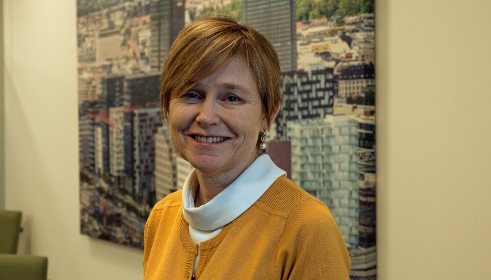 BILLIGERE: Vannbåren varme betyr mindre utgifter til å bygge ut strømnettet og billigere oppvarming når nye strømtariffer kommer – Monica Havskjold fremhever de vannbårne løsningene som spesielt viktig der det er større utbygginger.