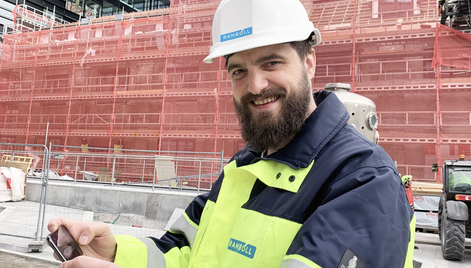 Håvard Gilja, senior HMS- og SHA-rådgiver i Rambøll, har vært med og utvikle appen.