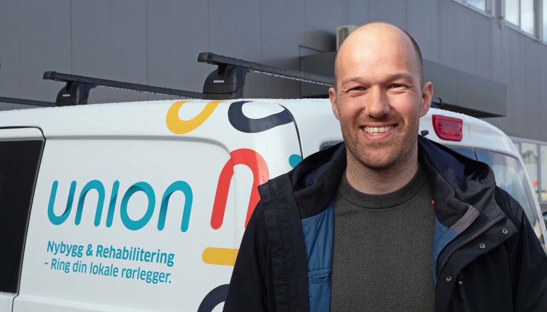 BYTTET BEITE: Adrian Benjamin Olsen er på plass som prosjektsjef i Union VVS. BYTTET BEITE: Adrian Benjamin Olsen er på plass som prosjektsjef i Union VVS.