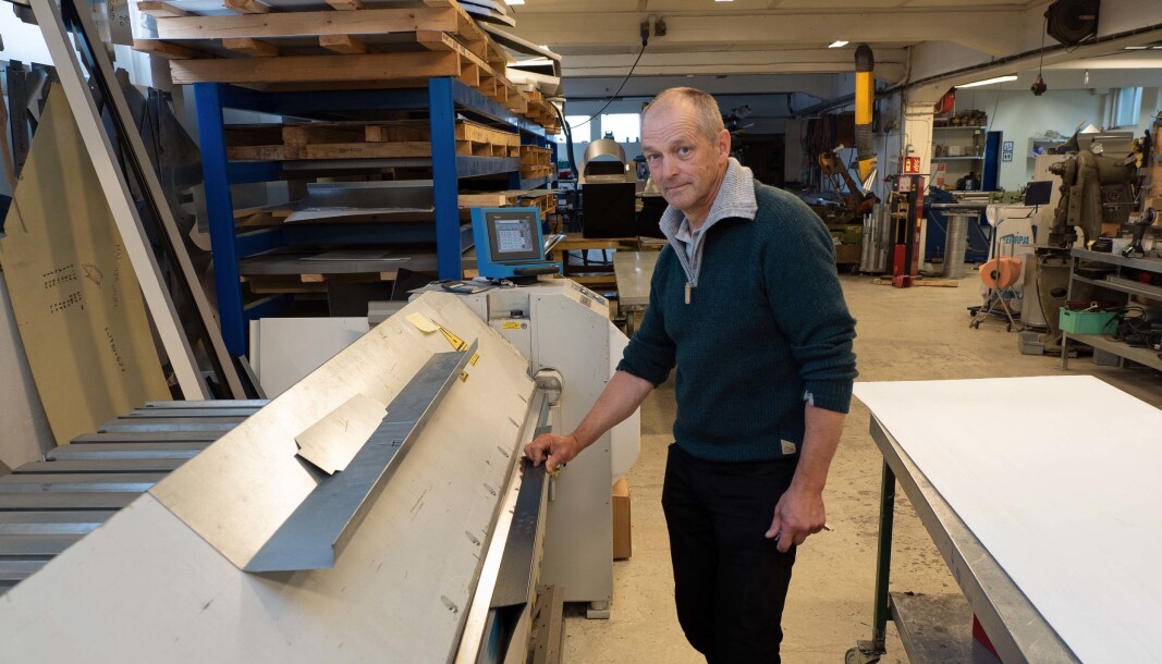 VERKSTED: Odd Arne Rønes bidrar både som ventilasjonsentreprenør og med blikkenslagerverksted. VERKSTED: Odd Arne Rønes bidrar både som ventilasjonsentreprenør og med blikkenslagerverksted.