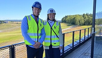 FERDIGSTILLING: Prosjektleder Henrik Sakshaug og Martine Singsaas Frøseth på omvisning av hotellet. Miklagard hotell er fortsatt under ferdigstilling, men står klart i oktober. FERDIGSTILLING: Prosjektleder Henrik Sakshaug og Martine Singsaas Frøseth på omvisning av hotellet. Miklagard hotell er fortsatt under ferdigstilling, men står klart i oktober.