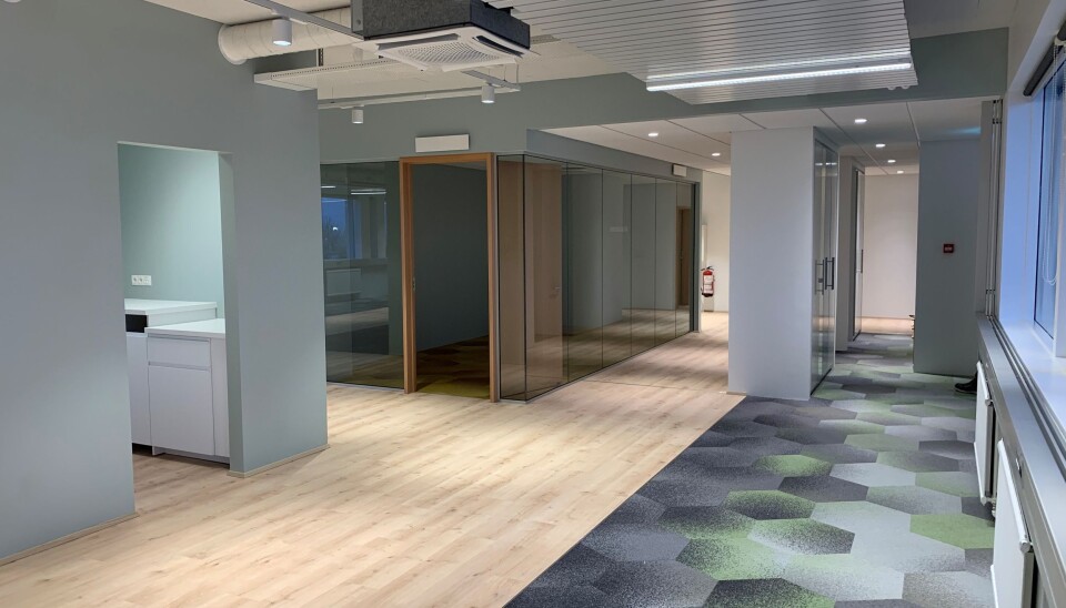 Svanemerket renovering av kontorbygg Island i regi av Retir.