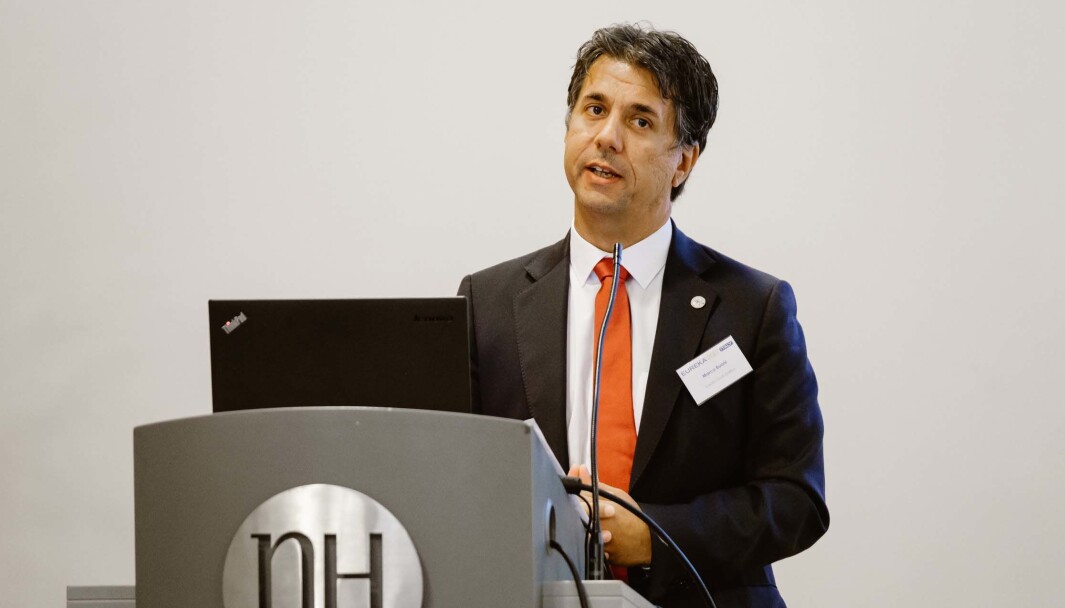 STATUSHEVING: Ingen tvil om at ventilasjonsbransjen er samfunnskritisk viktig, ifølge bransjetopp Marco Buoni. STATUSHEVING: Ingen tvil om at ventilasjonsbransjen er samfunnskritisk viktig, ifølge bransjetopp Marco Buoni.