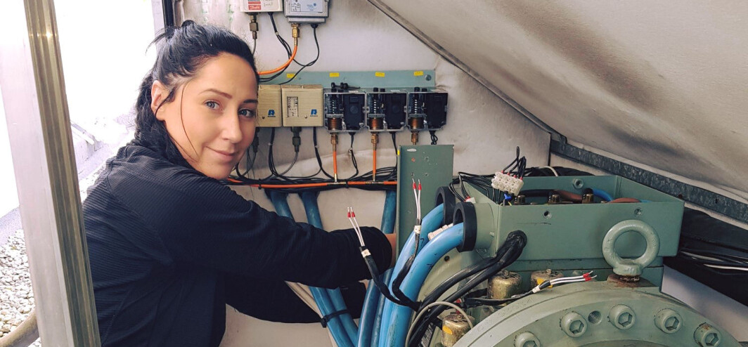 ATYPISK? Mari-Andrea Eggerud jobber i kuldebransjen. ATYPISK? Mari-Andrea Eggerud jobber i kuldebransjen.