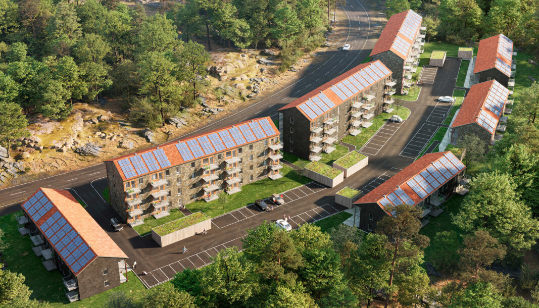 SCOP 5: Strøm og varme fra solen gjør bergvarmepumpene mye mer effektive – så effektive at Skanska bygger nullenergihus fordi det lønner seg, ikke fordi prosjektet kommer inn under en eller annen støtteordning. SCOP 5: Strøm og varme fra solen gjør bergvarmepumpene mye mer effektive – så effektive at Skanska bygger nullenergihus fordi det lønner seg, ikke fordi prosjektet kommer inn under en eller annen støtteordning.