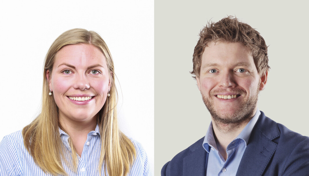 MUST-leder Karine Gjersø og Martin Halvorsen, leder for rekruttering i Multiconsult. MUST-leder Karine Gjersø og Martin Halvorsen, leder for rekruttering i Multiconsult.