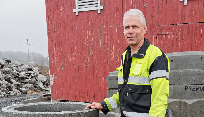 AVLØPSJOBB: Når han ikke har nok å gjøre i eget firma, tar Scenemontage-sjef Ulf Ekås et innhopp i det interkommunale vann- og avløpsselskapet Givas.