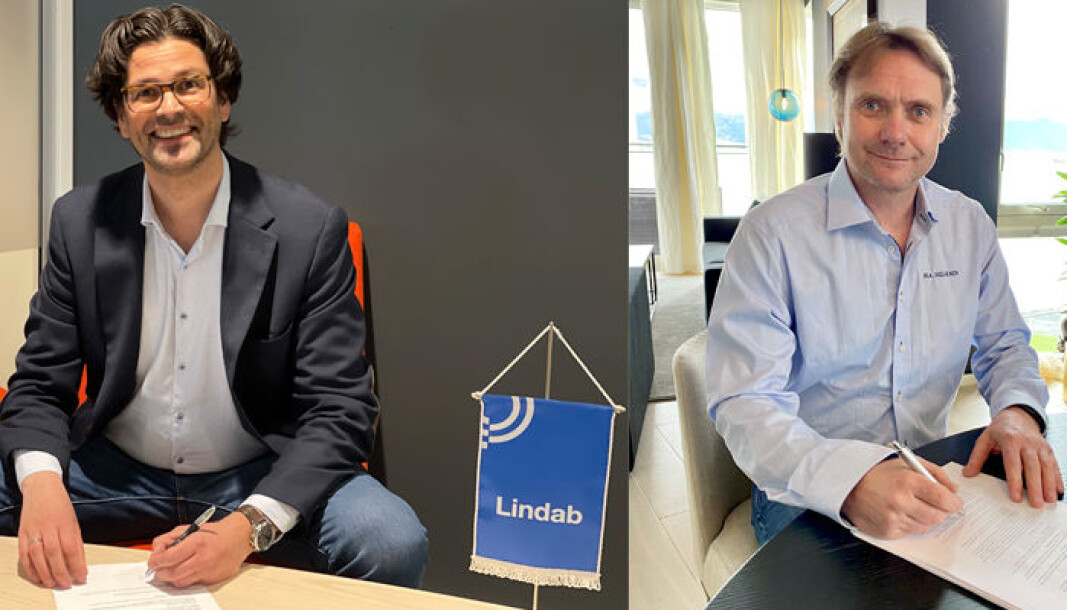 Fra venstre: John Georg Storvik og Tore Helgesen. Fra venstre: John Georg Storvik og Tore Helgesen.