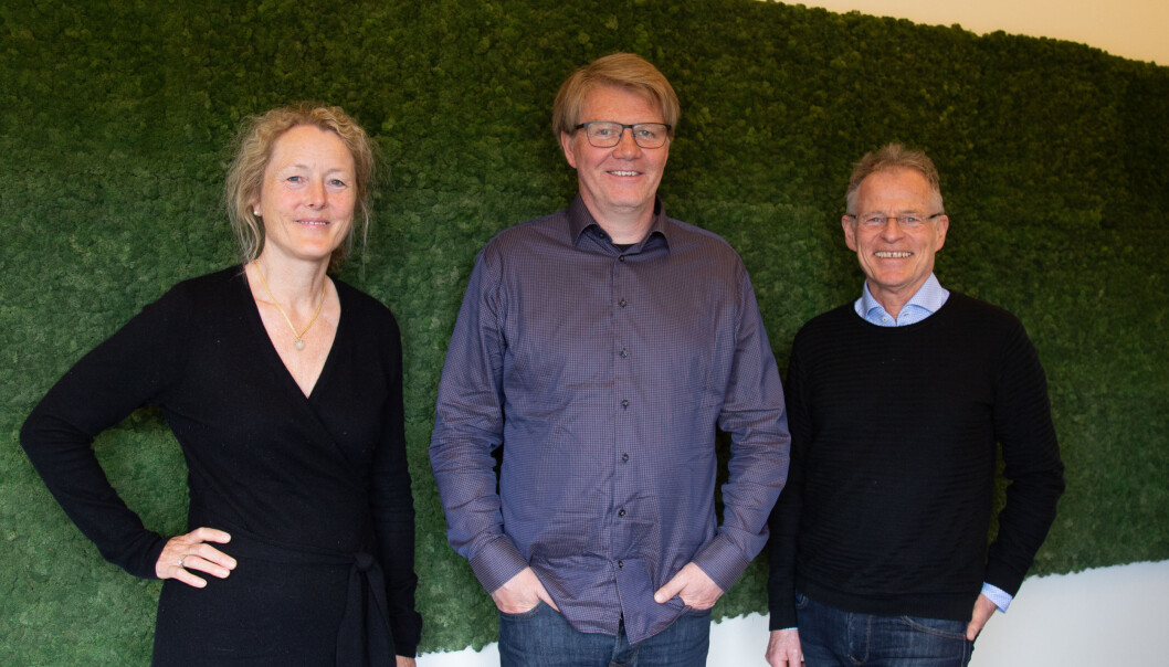 F.V: Divisjonsdirektør i Asplan Viak, Lise Haaland Eriksen, Regionleder nord Asplan Viak, Jon Vidar Jonsson og Daglig leder i Stein Hamre arkitektkontor, Stein Hamre. F.V: Divisjonsdirektør i Asplan Viak, Lise Haaland Eriksen, Regionleder nord Asplan Viak, Jon Vidar Jonsson og Daglig leder i Stein Hamre arkitektkontor, Stein Hamre.