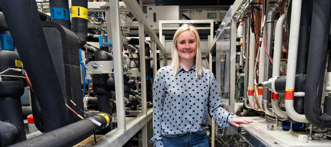 VARMEPUMPEFORSKER: Silje Marie Smitt forsker på løsninger som kan redusere energiforbruket i Europa med 30 prosent. VARMEPUMPEFORSKER: Silje Marie Smitt forsker på løsninger som kan redusere energiforbruket i Europa med 30 prosent.