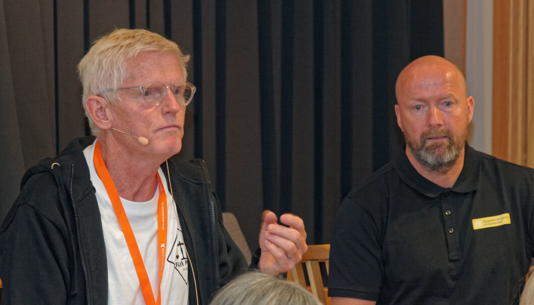 FORNØYDE: Fair Play- og Uropatrulje-lederne Leif Vagle (til venstre) og Vidar Sagmyr setter pris på alt som gjør det lettere å følge kravene til seriøsitet. FORNØYDE: Fair Play- og Uropatrulje-lederne Leif Vagle (til venstre) og Vidar Sagmyr setter pris på alt som gjør det lettere å følge kravene til seriøsitet.
