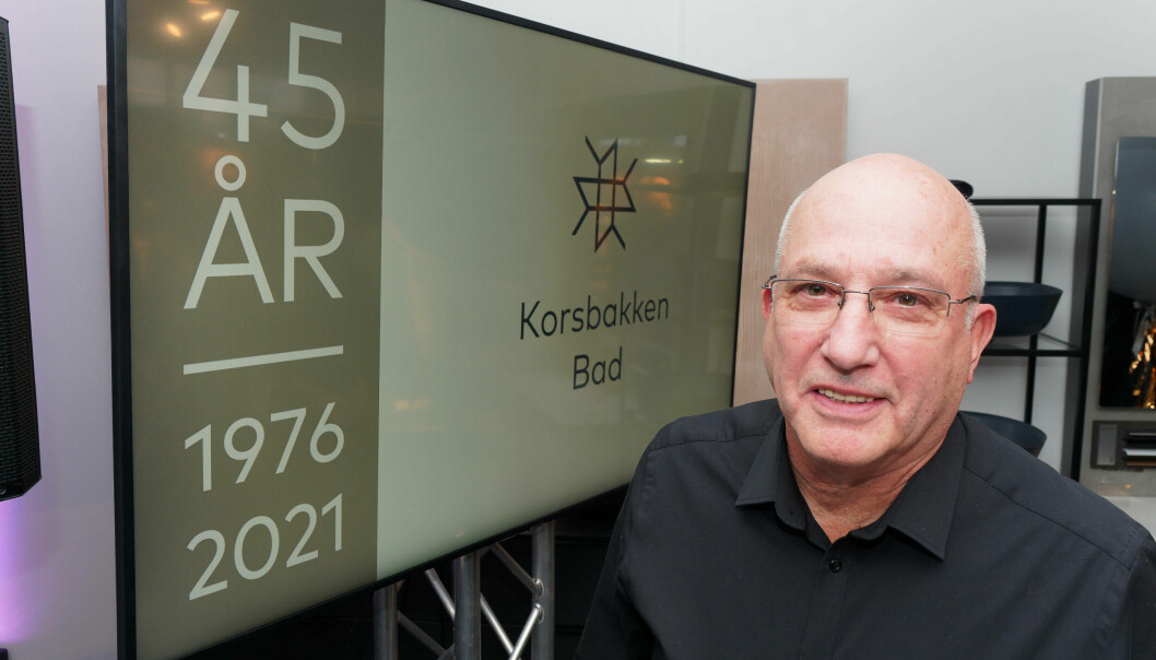 STADIG YNGRE: Bedriften som han startet, har aldri vært yngre, ifølge Arne Korsbakken.