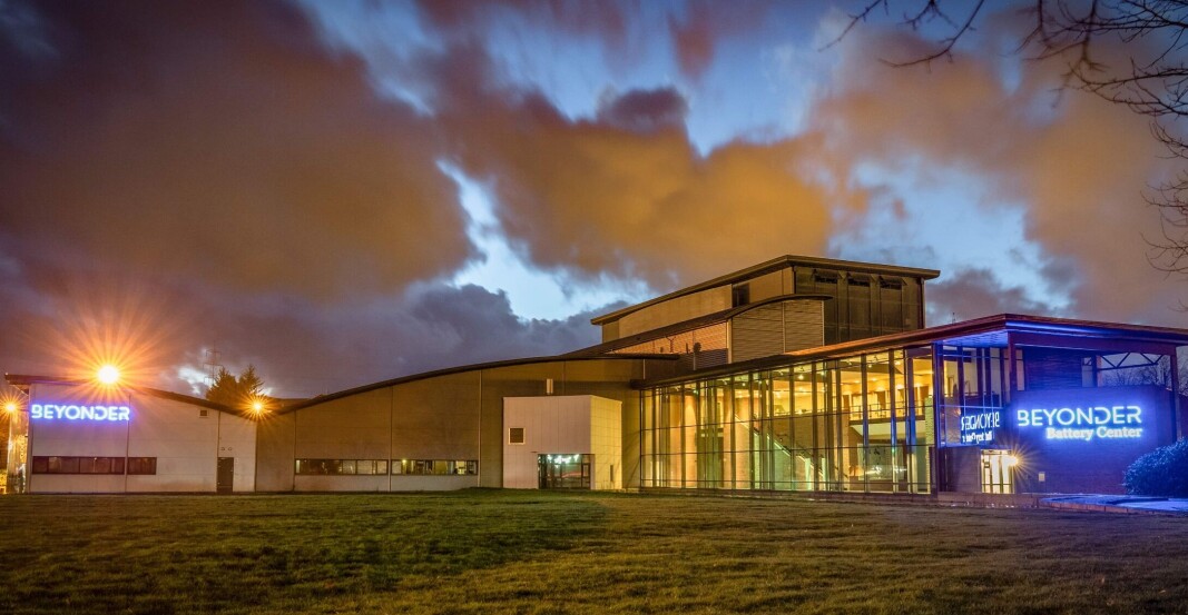 Beyonder Battery Center på Forus utenfor Stavanger. Beyonder Battery Center på Forus utenfor Stavanger.