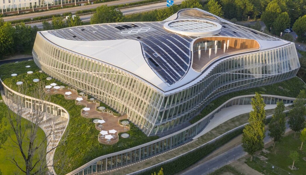 REKORD: Da Olympic House sto ferdig, fikk det historiens høyeste poengsum fra bærekraftprogrammet Leed. REKORD: Da Olympic House sto ferdig, fikk det historiens høyeste poengsum fra bærekraftprogrammet Leed.