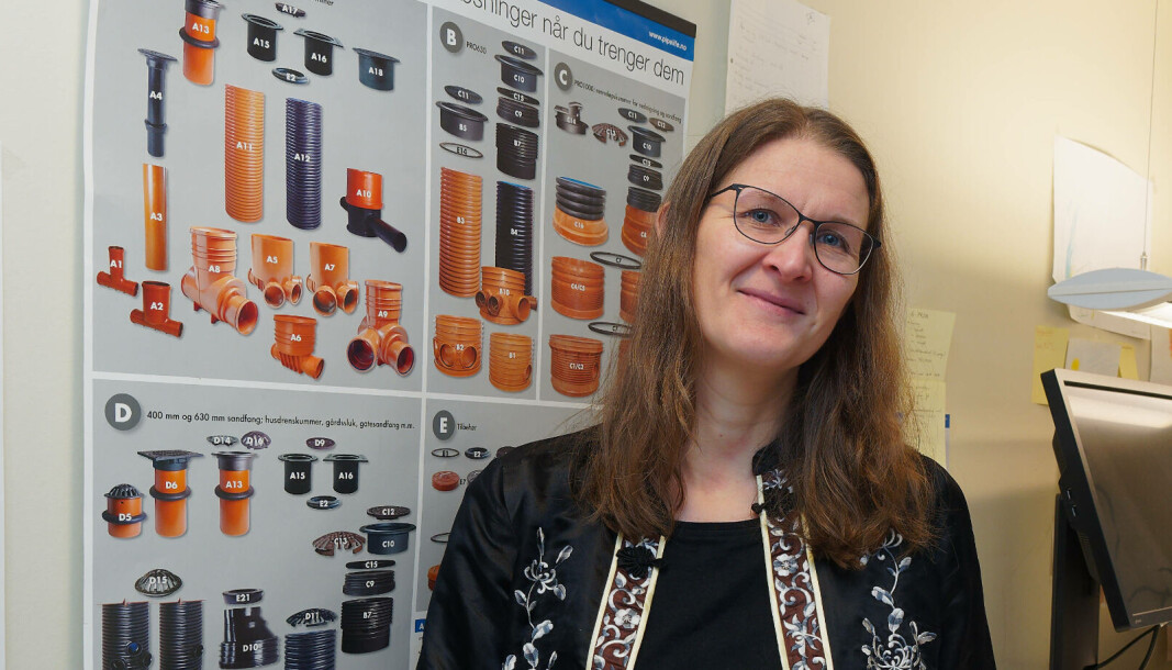 VARIERT: Varierte arbeidsoppgaver for Sigrid Bjørck, som er gruppeleder for vann og miljø hos Asplan Viak. VARIERT: Varierte arbeidsoppgaver for Sigrid Bjørck, som er gruppeleder for vann og miljø hos Asplan Viak.