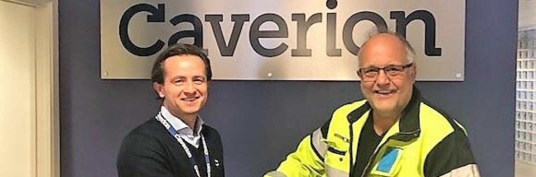 F.v. Bjørn Arild Lerjemark i Caverion og Geir Nysveen, sjef for Rørlegger’n Innlandet. F.v. Bjørn Arild Lerjemark i Caverion og Geir Nysveen, sjef for Rørlegger’n Innlandet.