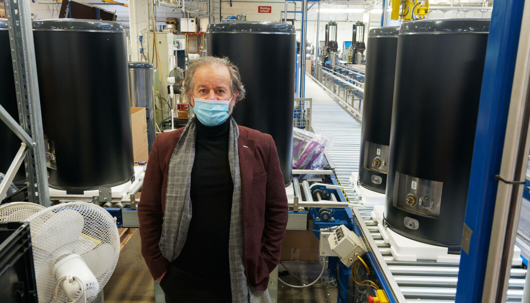 I PRODUKSJON: Administrerende direktør Thomas Buskoven følger de første Connected-berederne gjennom produksjonen hos Høiax i Fredrikstad. I PRODUKSJON: Administrerende direktør Thomas Buskoven følger de første Connected-berederne gjennom produksjonen hos Høiax i Fredrikstad.
