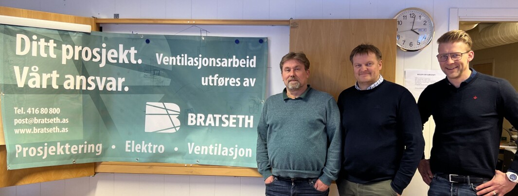 Fra venstre: Arnt Rune Rausand, Rune Midthaug og Erlend Berg. Fra venstre: Arnt Rune Rausand, Rune Midthaug og Erlend Berg.