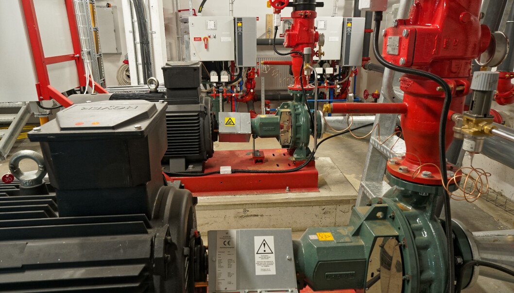 EL-SPRINKLER: Regelverket var det vanskeligste for å unngå dieselpumper til sprinkleranlegget, ifølge Skellefteå Kraft. EL-SPRINKLER: Regelverket var det vanskeligste for å unngå dieselpumper til sprinkleranlegget, ifølge Skellefteå Kraft.