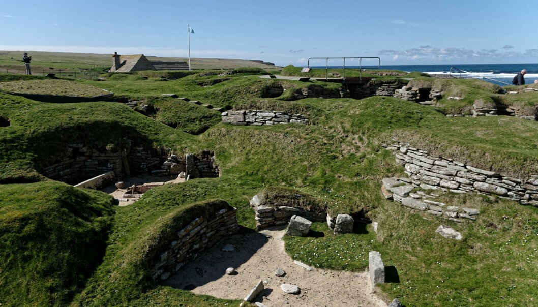 NORSK: En stund var de på norsk territorium: Skara Brae på Orknøyene hadde et av historiens første kjente, avanserte avløpssystem.