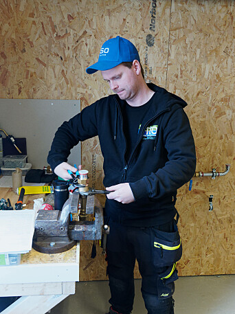 LÆRLING: Marius Tolo er lærling hos Vito teknisk entreprenør i Drammen. LÆRLING: Marius Tolo er lærling hos Vito teknisk entreprenør i Drammen.